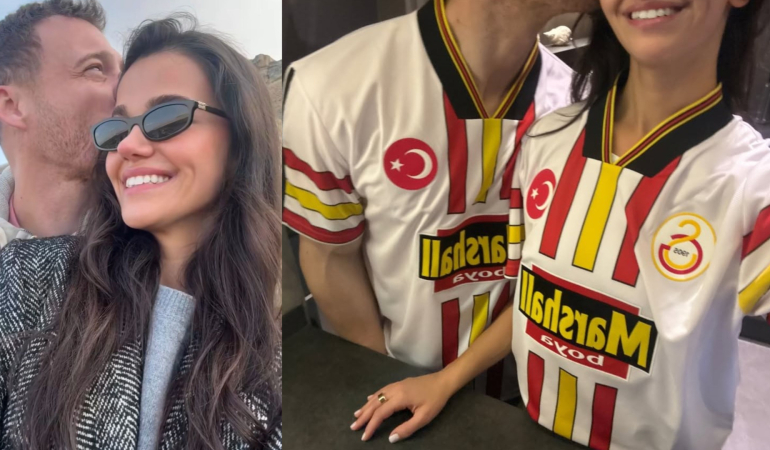 Selin Yağcıoğlu ve Kerem Bürsin’den Romantik Paylaşım