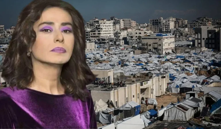 Yıldız Tilbe’den Filistin’e Dev Katkı: İki Çadırkent Kurulacak
