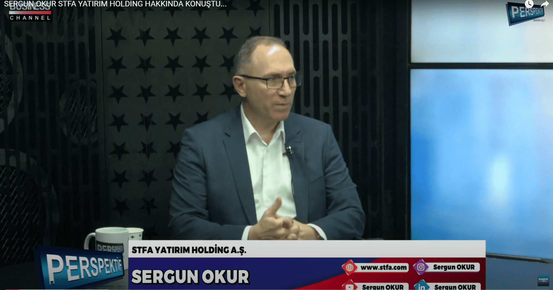 SERGUN OKUR STFA YATIRIM HOLDİNG HAKKINDA KONUŞTU…