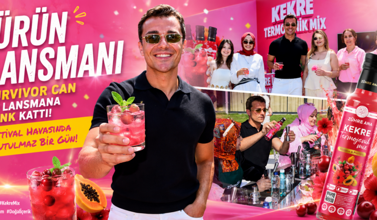 Festival gibi lansman. Moderatör Cemal Can