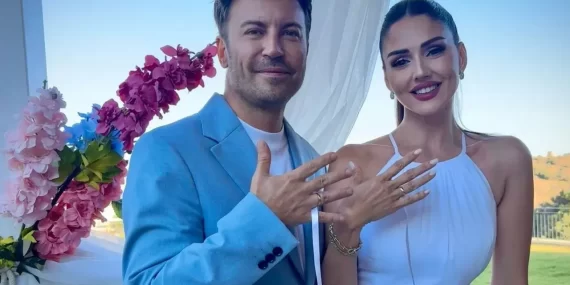 Tolga Güleç ve Öykü Cengiz Bodrum’da Nişanlandı