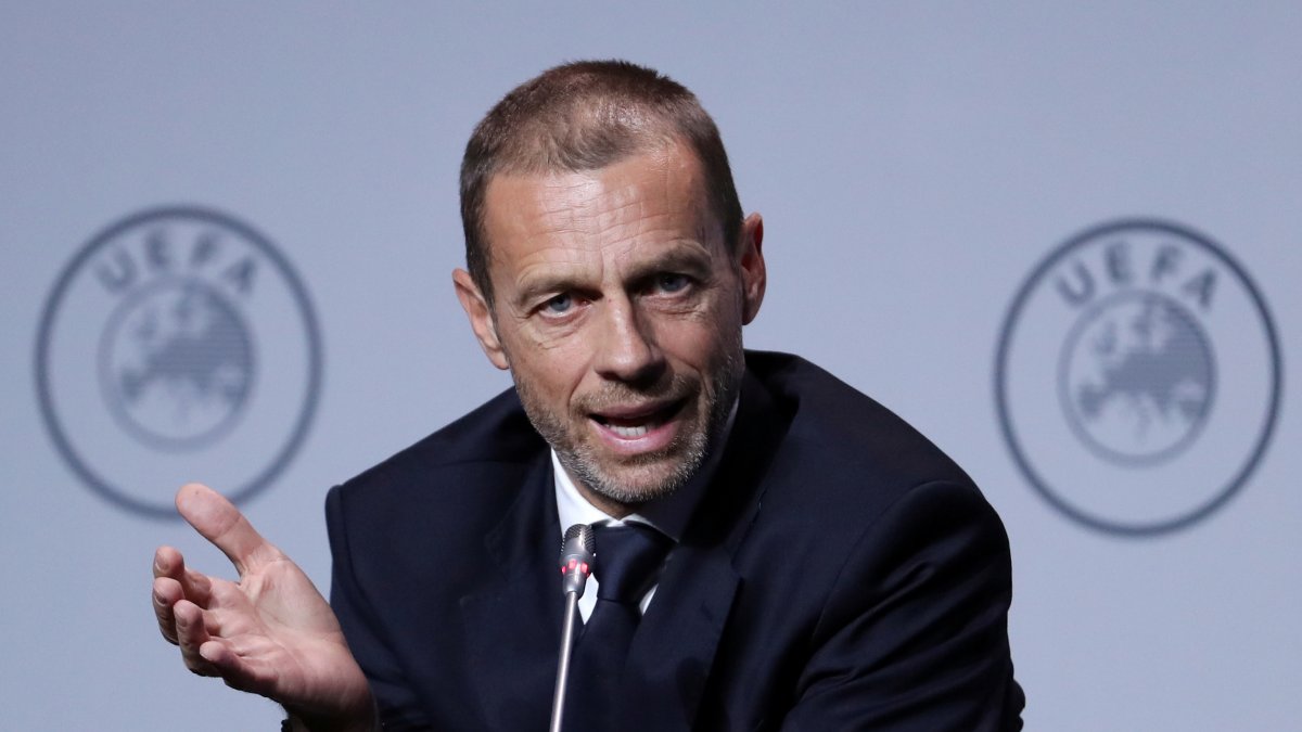 UEFA Başkanı Ceferin: Takımların 10 bin kilometreden fazla yolculuk yapması doğru değil