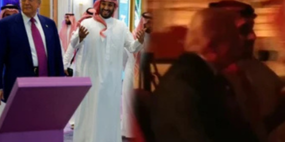 PRENS SELMAN VE TRUMP’TAN RİYAD’DA GOLF ARABALI BULUŞMA