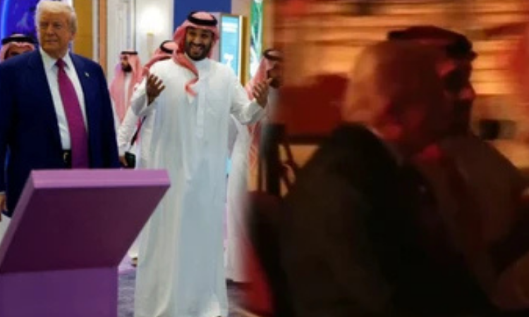 PRENS SELMAN VE TRUMP’TAN RİYAD’DA GOLF ARABALI BULUŞMA